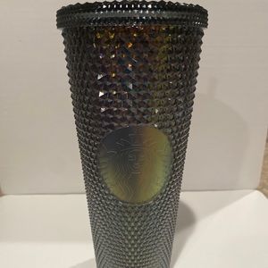 Starbucks Iridescent studded black Tumbler